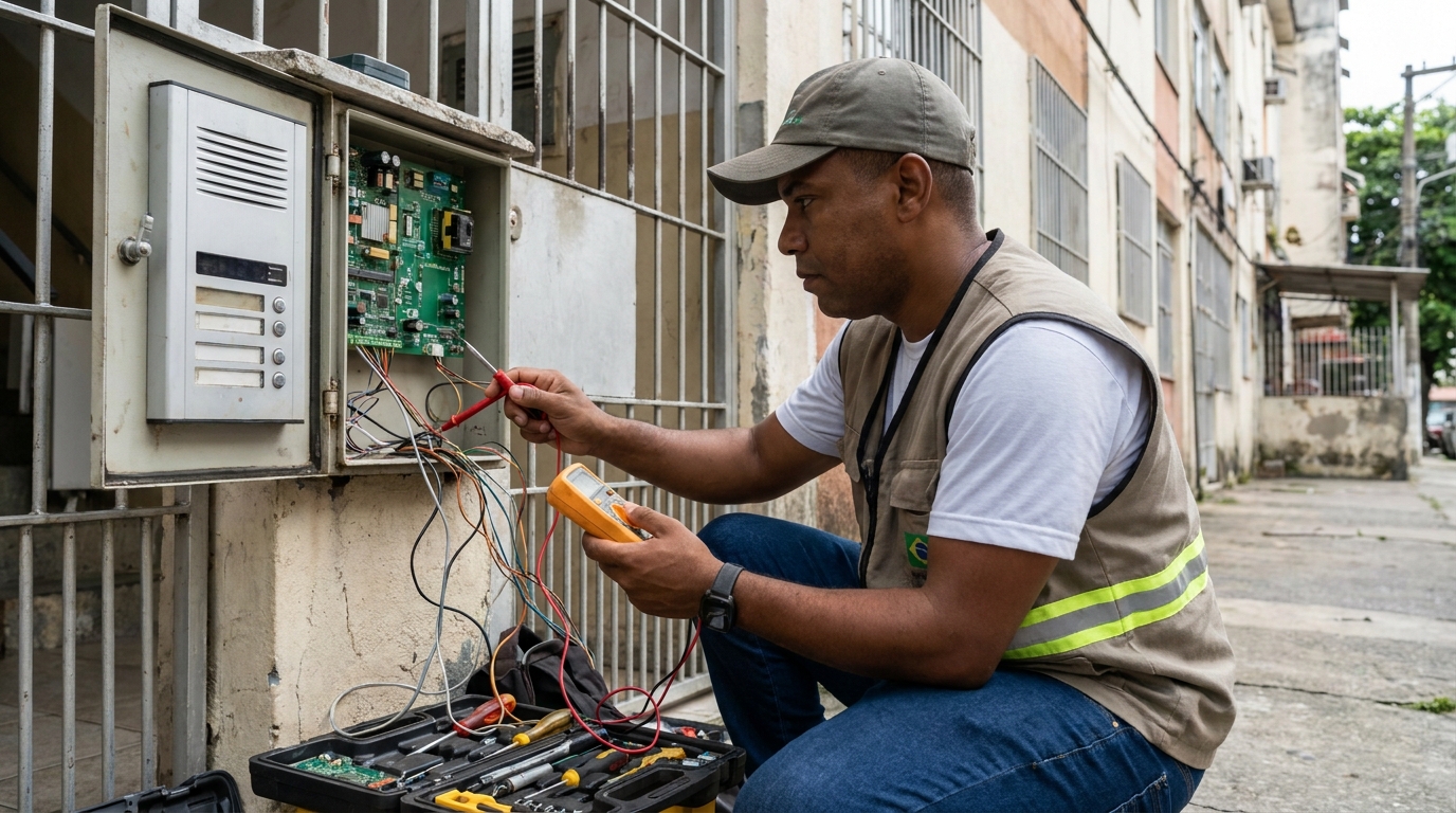 Reparo de Placa e Campainha