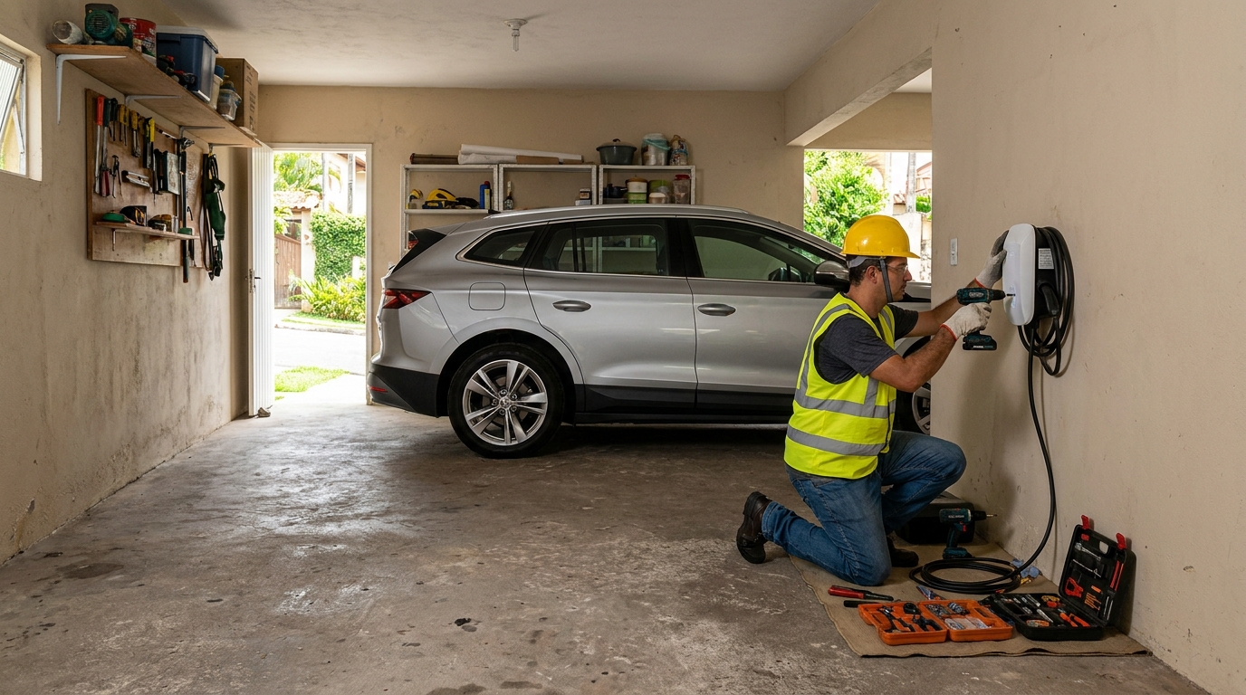 Instalação em Garagem ou Condomínio
