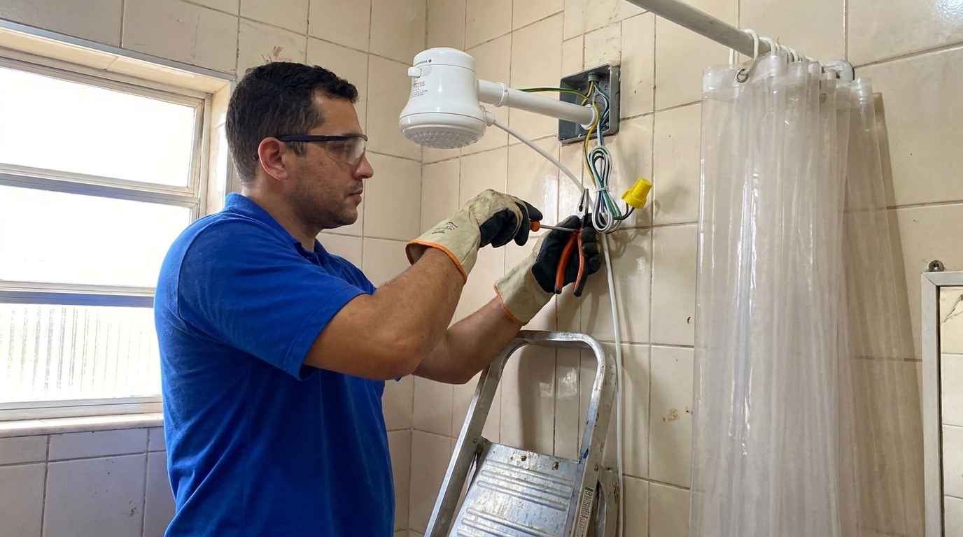 Instalação de Resistência